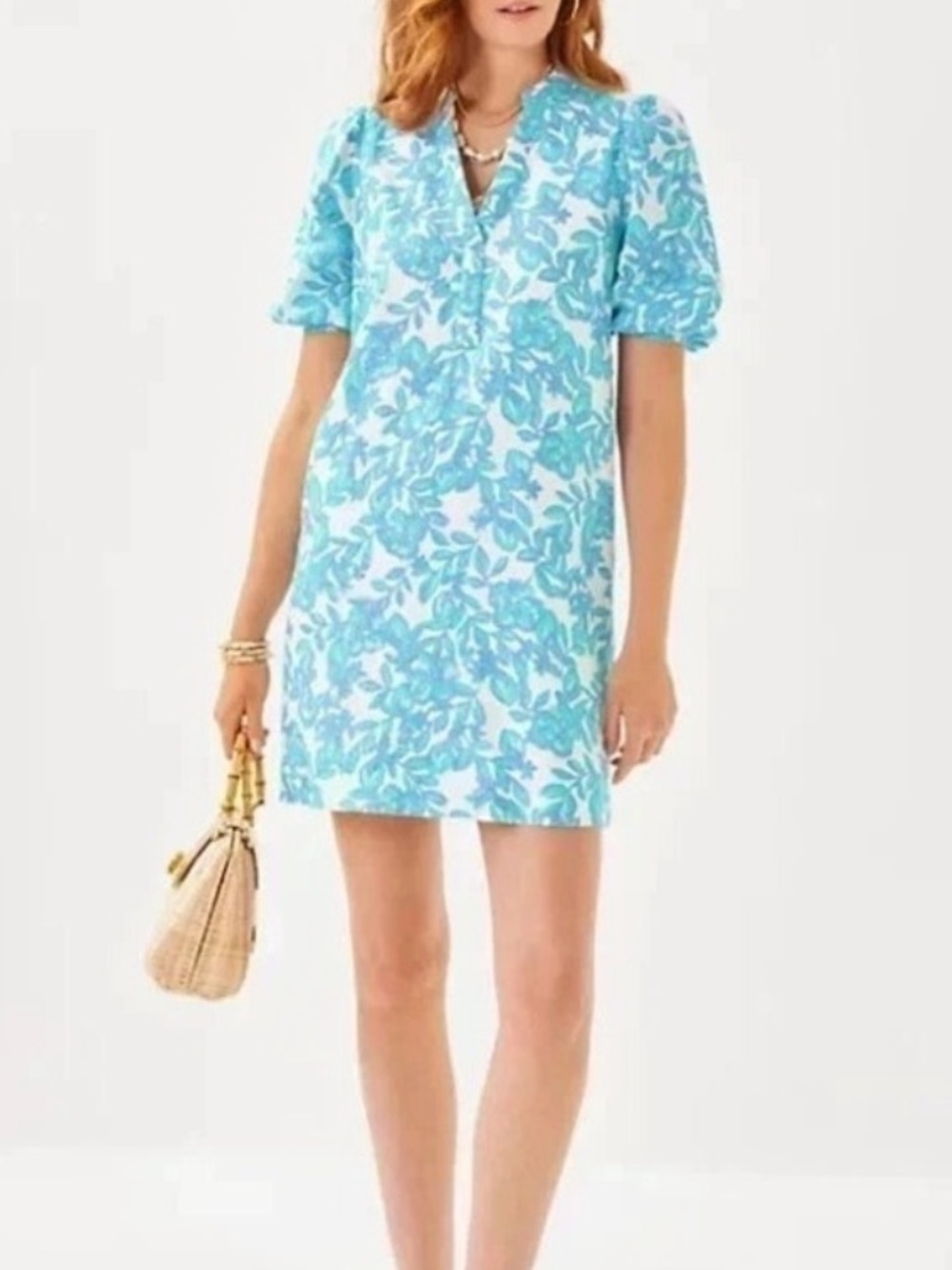 Lilly Pulitzer Linen Mialeigh Elbow Sleeve Dress Simply the Zest Size 0